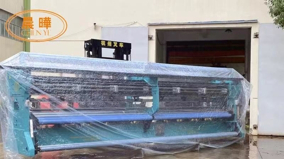 Raschel Fishing Net Machine Pa Fornitore di macchine per reti di sicurezza di colore grigio senza nodi