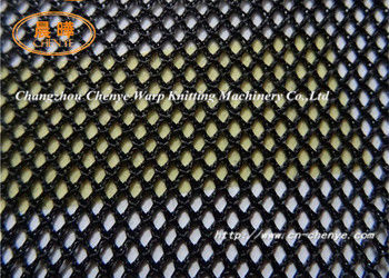 Macchina industriale della borsa netta della fibra di poliestere per la fabbricazione elastica della maglia del nero dell'automobile