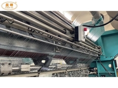 Macchina per la fabbricazione di reti da pesca per l'acquacoltura di spigole in HDPE