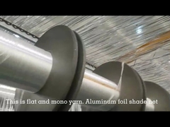 Macchina per la fabbricazione di reti ombreggianti per il nuoto, a singola ago, per impieghi gravosi