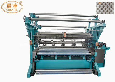 qualità  Strong Net Mesh Fabric Making Machine For 100D Polyester Tricot Big Eye Hole Knitting Fabbrica