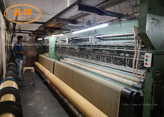Funzionamento regolare 220'' Macchina per maglieria a catena con rete ombreggiante ad ago singolo con larghezza di lavoro dell'80%