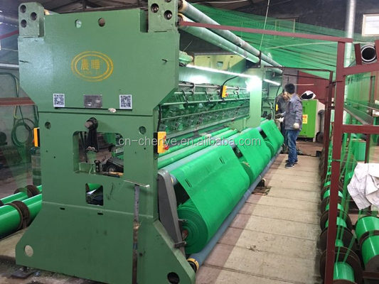80% di efficienza E9 nodo tipo rete ombra macchina di maglieria per la produzione professionale rete ombra