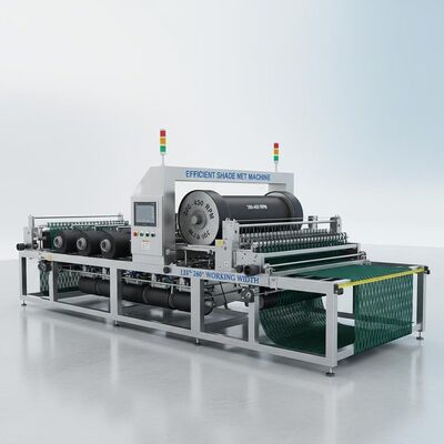 Efficiente macchina per la realizzazione di reti di ombra con velocità di 200-450 giri al minuto e larghezza di lavoro da 135